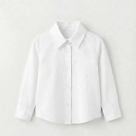 La'ciel Paris Beyaz Dokuma Gömlek