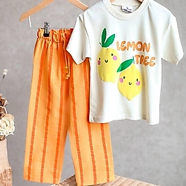 Lemon Tree Baskı Altı Müslin Takım