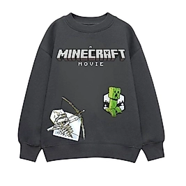 Antrasit Minecraft Sweatshirt