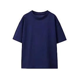 Basic T-Shirt Lacivert