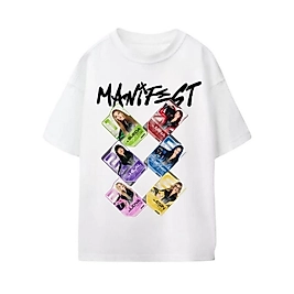 Manifest Çapraz İsim T-Shirt
