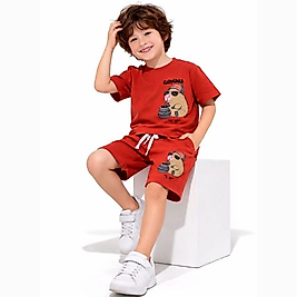 Capybara Şortlu Takım (Tarçın)